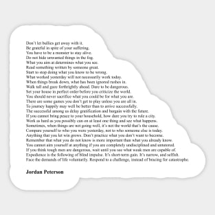 Jordan Peterson Quotes Sticker